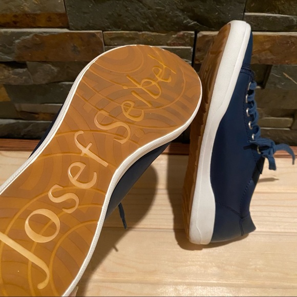 JOSEF SEIBEL • Navy Blue Leather Casual Shoe EU 37 - Picture 8 of 16